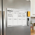 Magnetic Weekly Planner Whiteboard | Erasable Schedule Board Whiteboard Planner Richie's