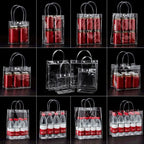 Clear PVC Jelly Handbag – Large Capacity Transparent Gift Bag PVC Jelly Handbag Richie's