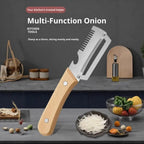 2-Pack Stainless Steel Fruit & Vegetable Peeler – Wooden Handle Vegetable Peeler Set Richie's