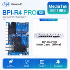 Banana Pi BPI-R4 PRO Router Board Set MT7988A Wi-Fi 7 8GB Router Board Kit Richie's US Power 4GB RAM SET 6