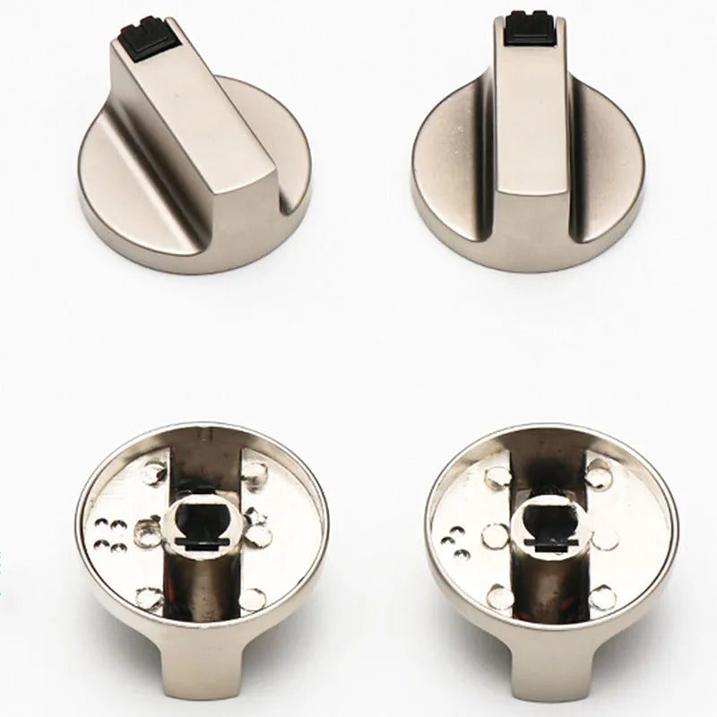 Universal Metal Gas Stove Knobs 6mm & 8mm – 2-Pack Stove Replacement Knob Richie's