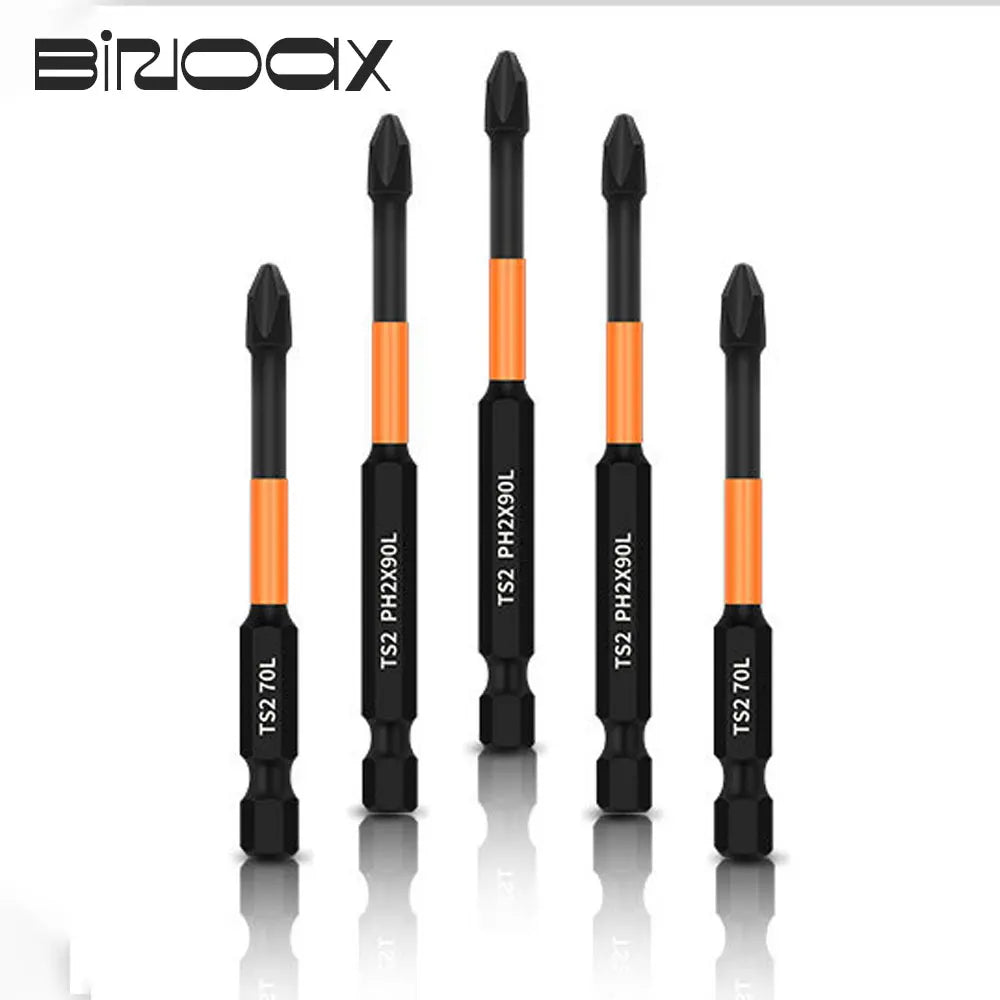 PH2 Magnetic Impact Phillips Screwdriver Bit Set – Hex Shank Screwdriver Bit Set Richie's