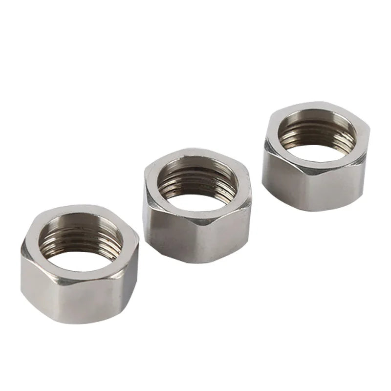 Stainless Steel Bellows Nuts DN15 DN20 DN25 – 304 & 201 Grade Pipe Fitting Nut Richie's