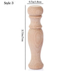 Vintage Wood Carved Furniture Leg – European Style Cabinet Foot Furniture Leg Richie's 3