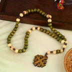 Wooden Cross Rosary Necklace Prayer Beads Religious Gift Rosary Necklace Richie's