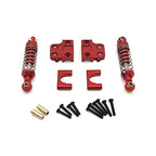 Metal Rear Shock Absorber Set for MN 1/12 MN82 LC79 RC Car RC Car Upgrade Parts Richie's Red No plug