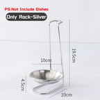 304 Stainless Steel Spoon & Utensil Rack – Single or Double Utensil Rack Richie's 01 Only Rack