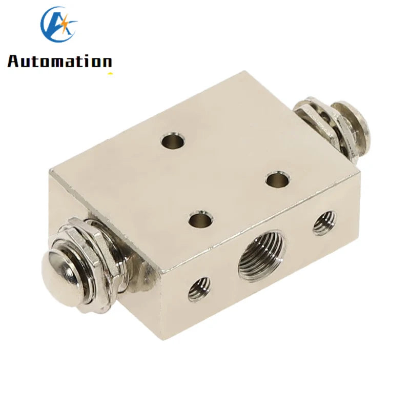 TAC2-41PP Pneumatic Mechanical Valve 2 Position 5 Way Spring Return Pneumatic Control Valve Richie's