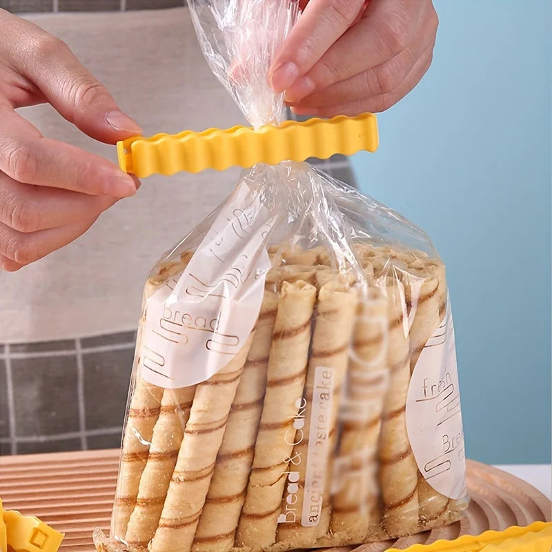 12PCS French Fry Food Sealing Clips – Snack Bag Clips Set Food Sealing Clips Richie's
