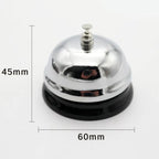 60mm Steel Desk Call Bell – Hotel, Restaurant & Reception Service Call Bell Richie's