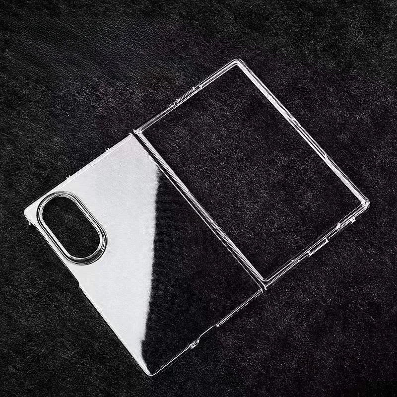 Samsung Galaxy Z Fold 8/7/6/5/4/3 Transparent Hard PC Case Phone Bumper Case Richie's For Z Fold 8