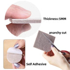 Felt Chair Leg Pads 5mm Self-Adhesive Floor Scratch Protectors Furniture Leg Pads Richie's