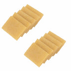 10-Pack Rubber Adhesive Eraser Pads for Leather DIY Crafts Craft Cleaning Tool Richie's
