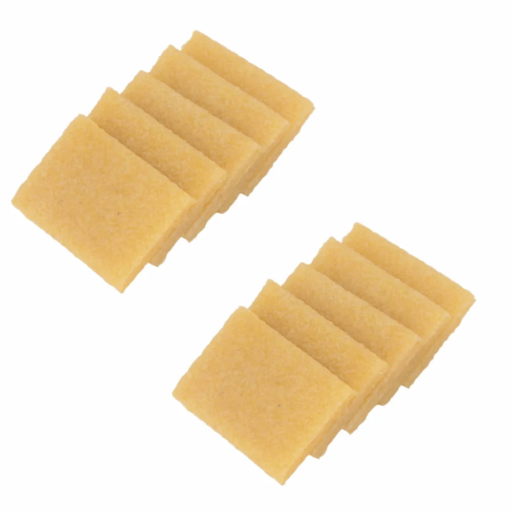 10-Pack Rubber Adhesive Eraser Pads for Leather DIY Crafts Craft Cleaning Tool Richie's
