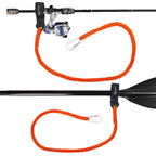 Elastic Kayak Paddle Leash – Coiled Nylon Safety Lanyard Kayak Paddle Leash Richie's
