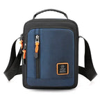 Men's Nylon Crossbody Messenger Bag – Casual Shoulder Handbag Men's Crossbody Bag Richie's blue large