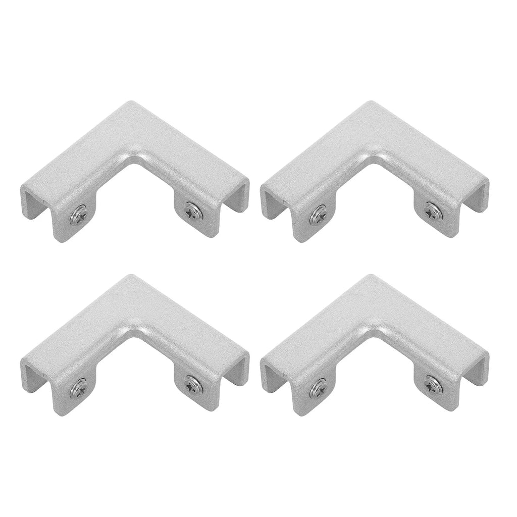 4Pcs Aluminum Aquarium Glass Clamp Brackets – Rimless Tank Clips Aquarium Glass Clips Richie's