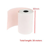 Thermal ECG Printer Paper Roll – Clear Grid 50/63/80/110mm ECG Printer Paper Richie's A3 80x30