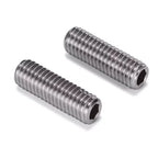 10pcs UNC Stainless Steel Grub Set Screws Hex Socket 2#-56 to 6#-32 Hex Socket Set Screws Richie's