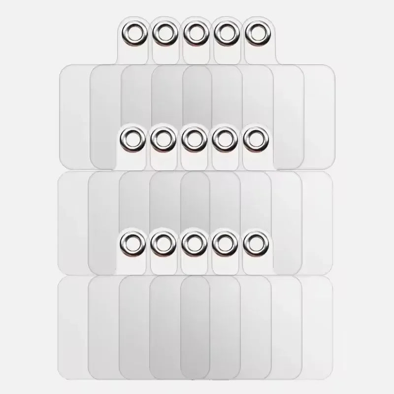Universal Phone Lanyard Tether Tab Cards – Matte Transparent PVC Phone Lanyard Tab Richie's 15PCS