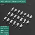 Self-Tapping Shelf Support Screws M3×4 for Cabinets & Wardrobes Self-Tapping Screws Richie's 20pcs