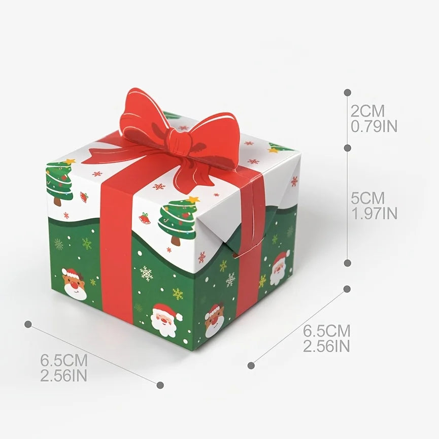 20pcs Christmas Gift Boxes with Red Bow – DIY Candy Boxes Christmas Gift Boxes Richie's
