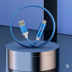 120W LED Glowing USB-A to Type-C Fast Charging Cable 1M USB Charging Cable Richie's
