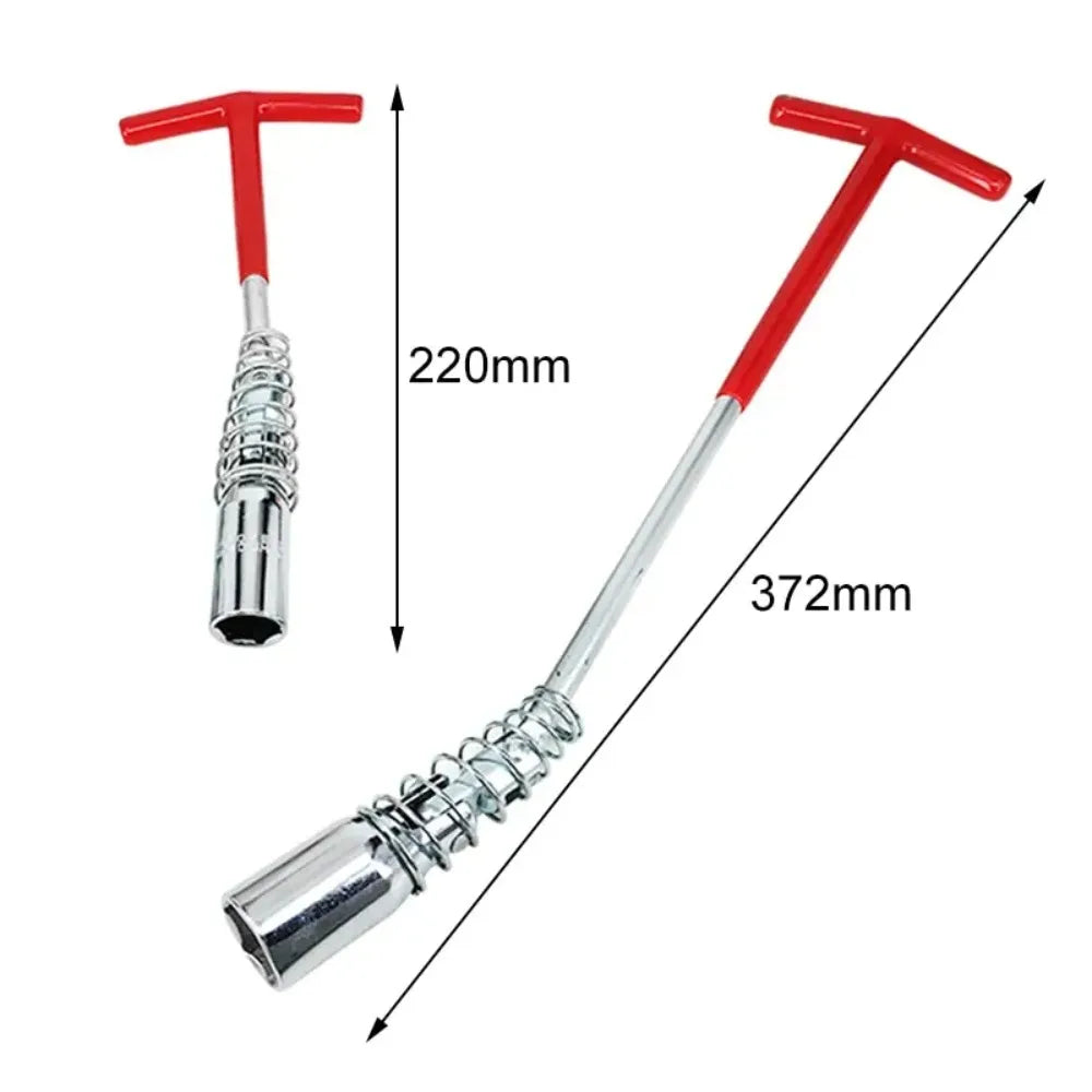 Spark Plug Wrench Set T-Handle CR-V Steel – Car & Motorcycle Spark Plug Wrench Richie's