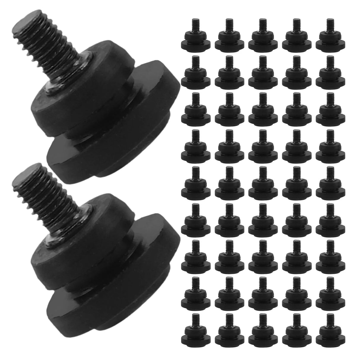 100Pcs SSD Hard Drive Mounting Screws & Rubber Damper Rings Drive Mounting Hardware Richie's
