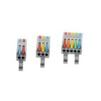 2/3/4/5 Pin Push-In Lever Wire Connector Terminal Block CE Wire Connector Terminal Richie's