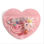 20PCS Heart Shaped Self-Sealing Gift Bags – Jewelry & Candy Gift Packaging Bags Richie's