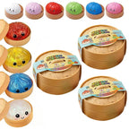 Glitter Dumpling Squishy Sensory Fidget Toy with Steamer Box Squishy Fidget Toy Richie's Random 3PCS