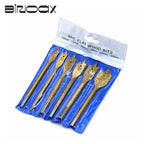 6-Piece Titanium Spade Drill Bit Set 10–25mm Woodworking Spade Drill Bit Set Richie's