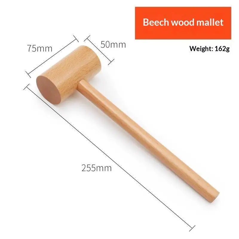 Beech Wood Mallet – Craft Hammer for Jewelry Making & DIY Wooden Mallet Richie's XL