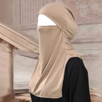 Women's Instant Ninja Hijab Underscarf – Soft Stretch Inner Cap Hijab Inner Cap Richie's