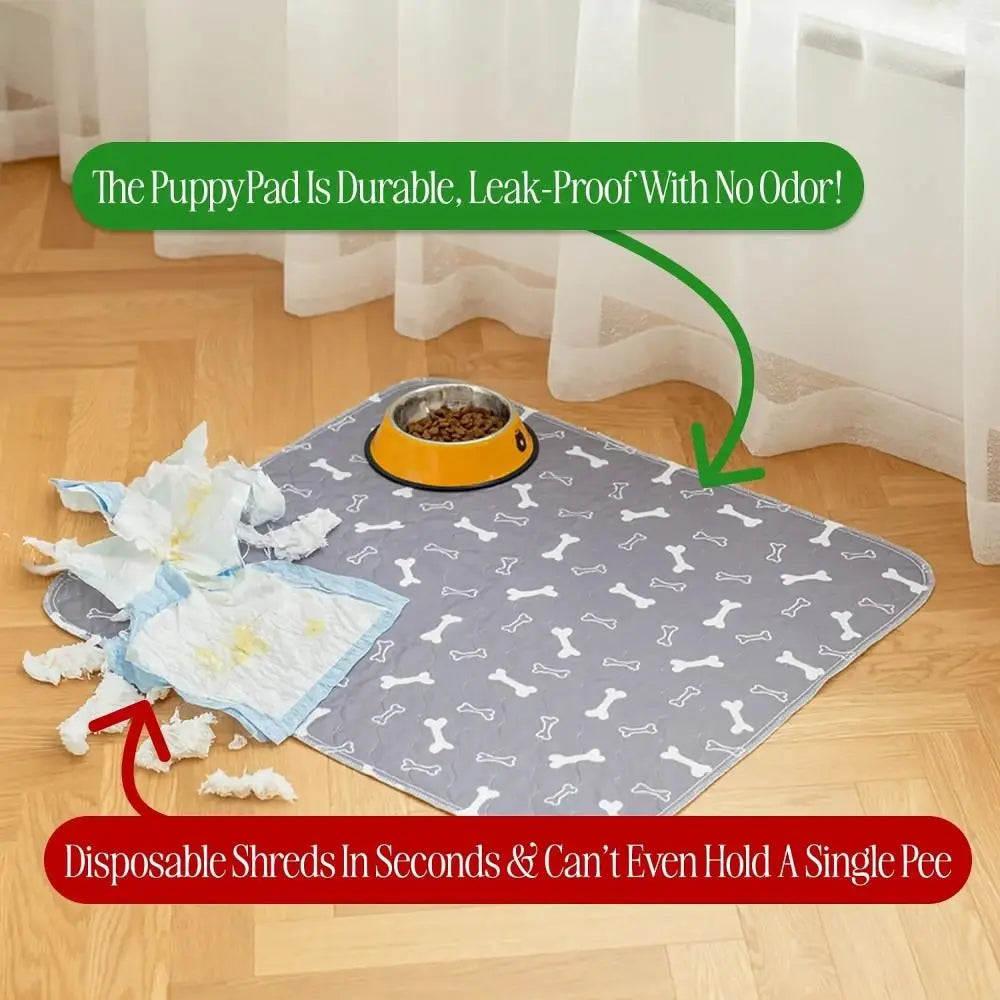 Reusable Washable Puppy Pee Pad – Anti-Slip & Leak-Proof Pet Training Pad Richie's