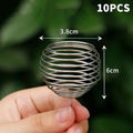 10-Pack Stainless Steel Slow Release Fertilizer Baskets for Plants Fertilizer Baskets Richie's A2