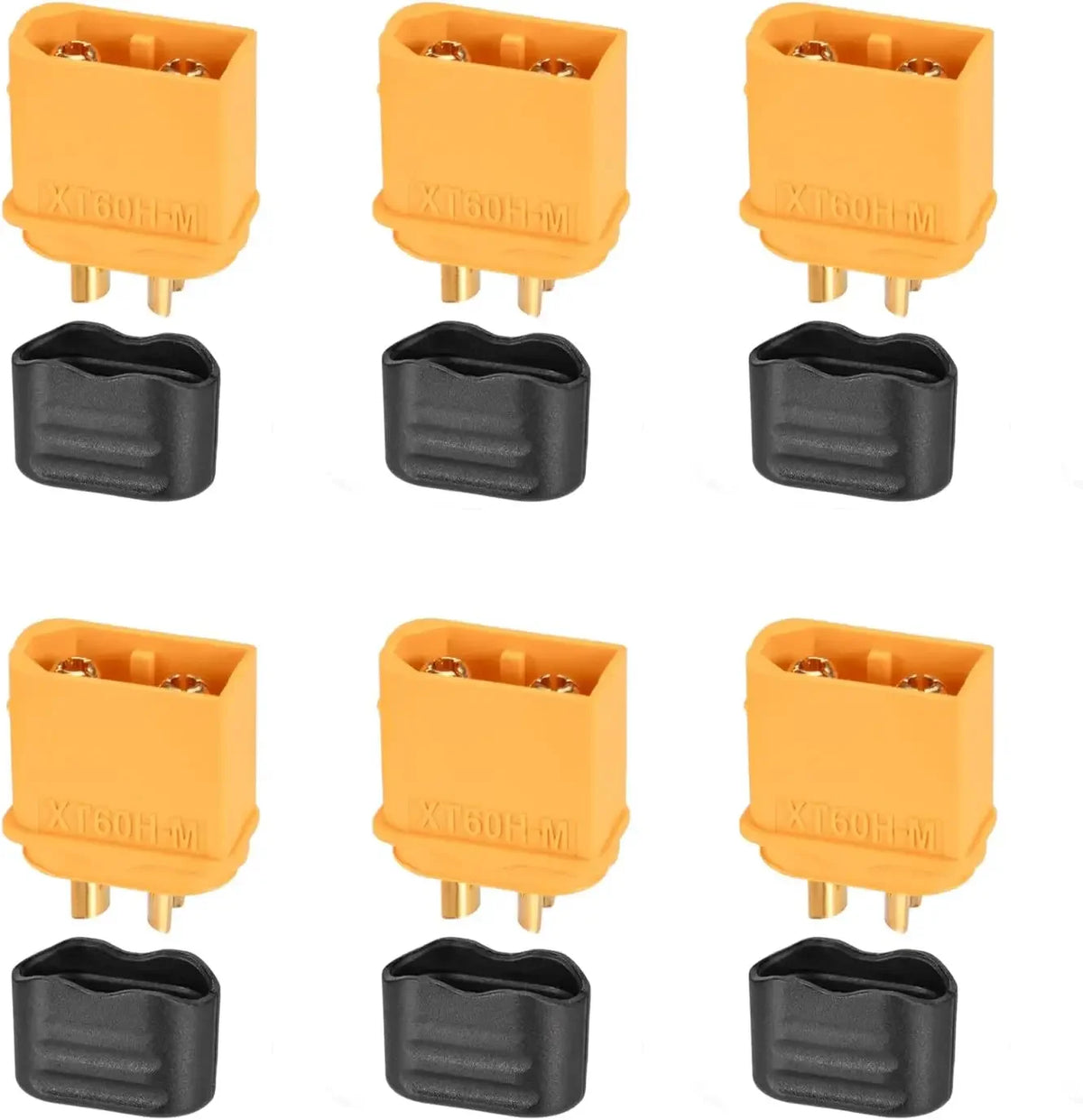 XT60H Gold-Plated Bullet Connectors Male & Female for RC LiPo RC Battery Connector Richie's