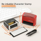DIY Self-Inking Stamp Kit – Adjustable Multi-Size Monogram Set Self-Inking Stamp Kit Richie's