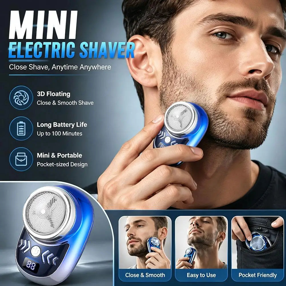 Mini Electric Shaver Rechargeable Portable Razor for Men Electric Shaver Richie's