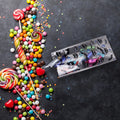 100Pcs Halloween PVC Candy Bags – Trick or Treat Black Bat Pouches Halloween Party Bags Richie's other other