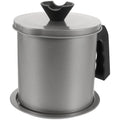 304 Stainless Steel Oil Strainer Pot with Lid & Mesh Filter Oil Strainer Pot Richie's Default Title