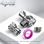 3-Way Faucet Water Splitter Valve M22/M24/G1/2 Copper Faucet Diverter Valve Richie's Alloy water