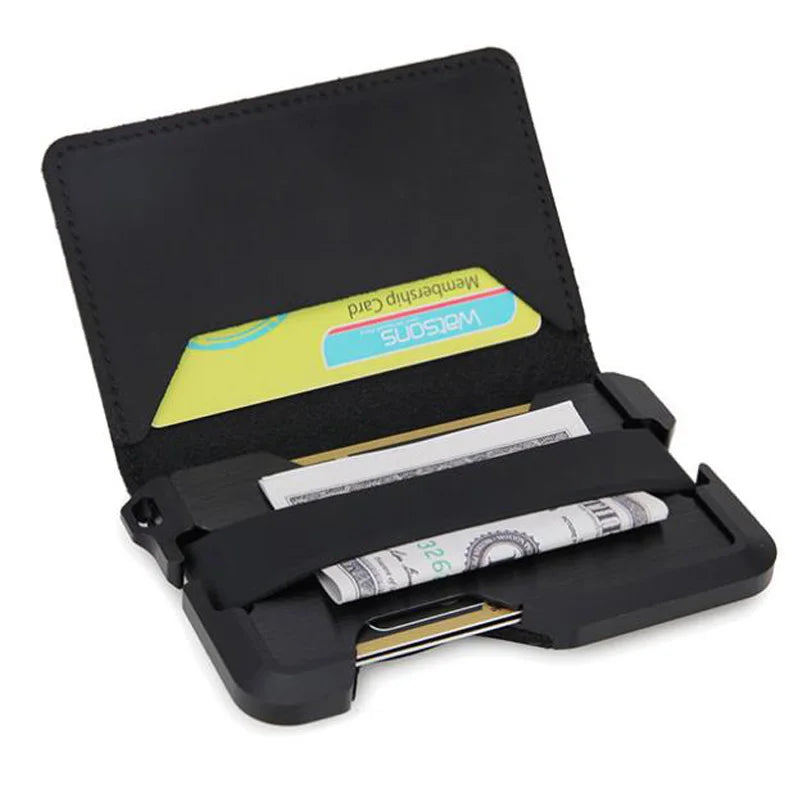 Zeeker Slim RFID Bifold Wallet for Men – Aluminum Money Clip Men's Bifold Wallet Richie's