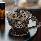 Zinc Alloy Agarwood Incense Burner & Aroma Diffuser Incense Burner Richie's