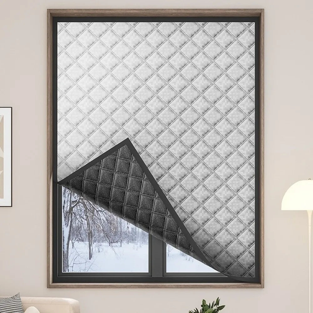 Thickened Thermal Insulated Blackout Curtains – Windproof Thermal Curtains Richie's 120-120cm