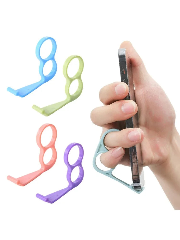 Phone Finger Ring Grip Holder Stand Bracket for iPhone Phone Ring Grip Stand Richie's Random Color Mix