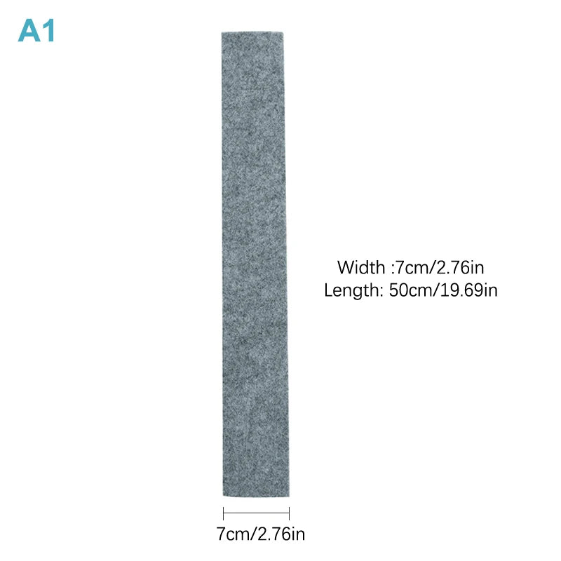 Self-Adhesive Felt Sealing Strip – Door & Window Moisture Guard Weather Sealing Strip Richie's A1