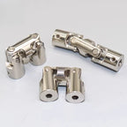 Metal Three-Section Universal Joint Coupling M3/M4 Motor Connector Universal Joint Coupling Richie's