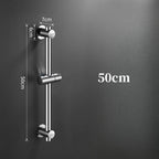 Adjustable Wall Mounted Shower Sliding Bar – Stainless Steel Shower Sliding Bar Richie's 50cm